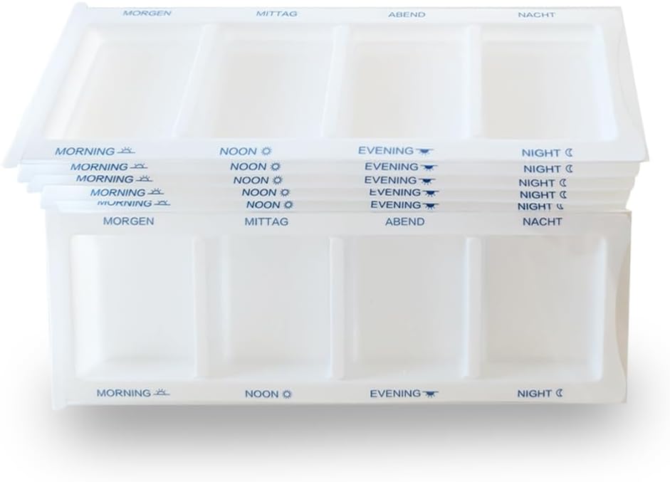 Medikamentendispenser XL weiss